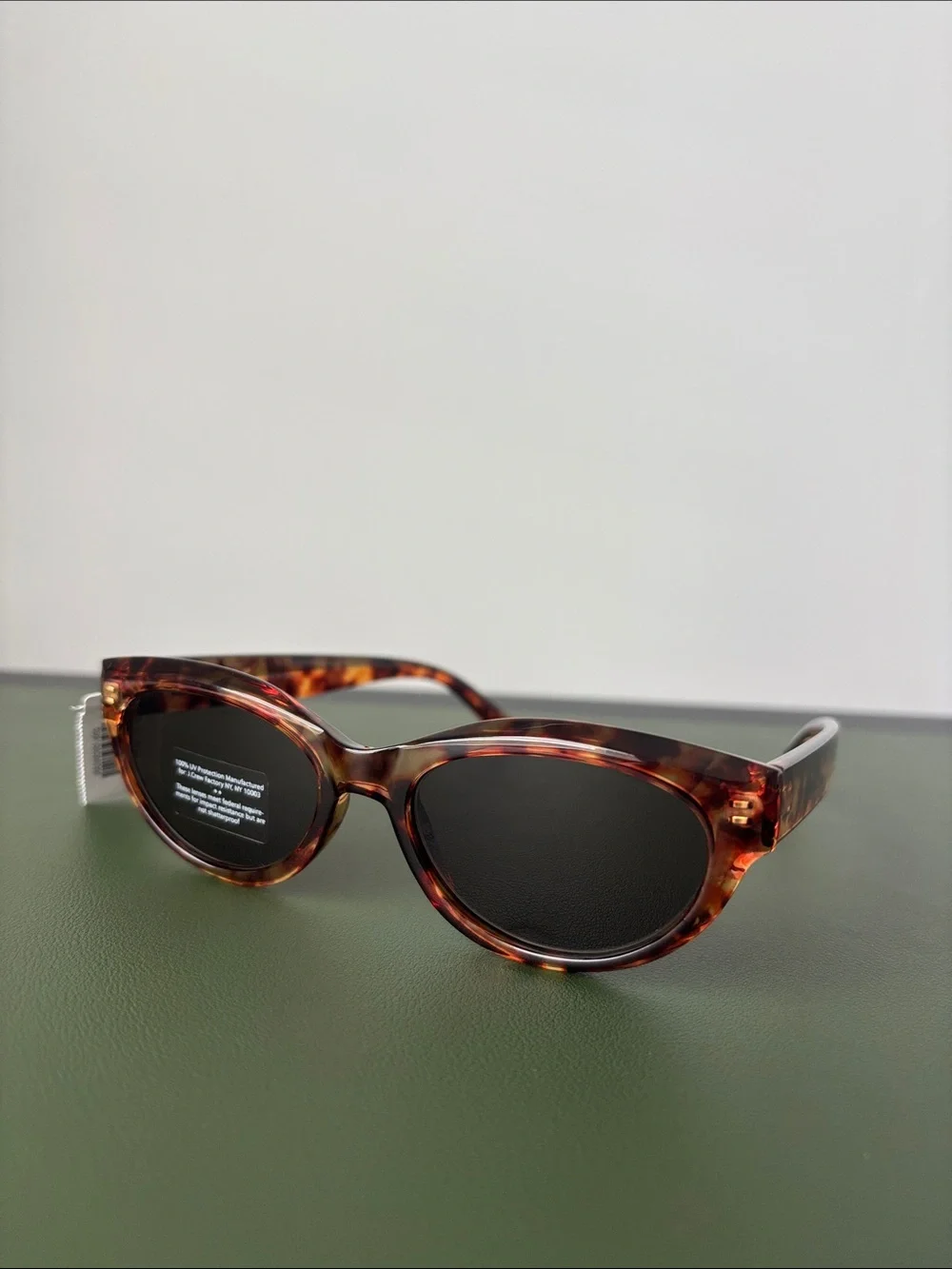 J. Crew Tortoiseshell Cat-Eye Sunglasses - Brown